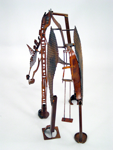 Sculpture :: Wire :: Art :: Steel :: Figurative :: Figure :: Equestrian :: Horse :: Equine :: Bronze :: Public :: Corporate :: Plaza :: Lobby :: Lisa Fedon :: Artist :: Designer