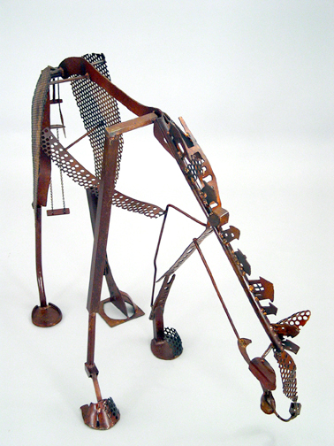 Sculpture :: Wire :: Art :: Steel :: Figurative :: Figure :: Equestrian :: Horse :: Equine :: Bronze :: Public :: Corporate :: Plaza :: Lobby :: Lisa Fedon :: Artist :: Designer