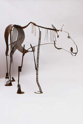 Sculpture :: Wire :: Art :: Steel :: Figurative :: Figure :: Equestrian :: Horse :: Equine :: Bronze :: Public :: Corporate :: Plaza :: Lobby :: Lisa Fedon :: Artist :: Designer