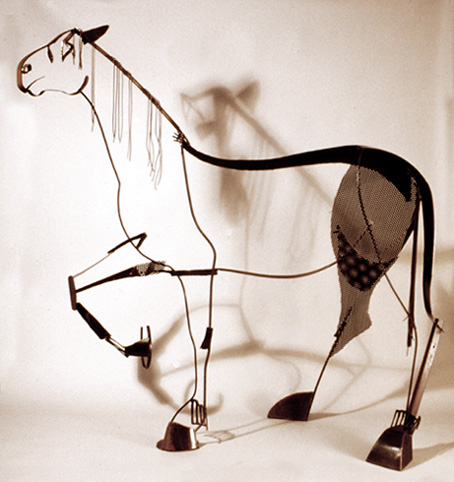 Sculpture :: Wire :: Art :: Steel :: Figurative :: Figure :: Equestrian :: Horse :: Equine :: Bronze :: Public :: Corporate :: Plaza :: Lobby :: Lisa Fedon :: Artist :: Designer