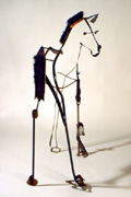 Sculpture :: Wire :: Art :: Steel :: Figurative :: Figure :: Equestrian :: Horse :: Equine :: Bronze :: Public :: Corporate :: Plaza :: Lobby :: Lisa Fedon :: Artist :: Designer