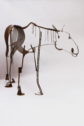 Lisa Fedon / Sculpture - HORSE REACHING OUT