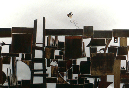 Lisa Fedon / Sculpture - IN MY OWN LITTLE CORNER