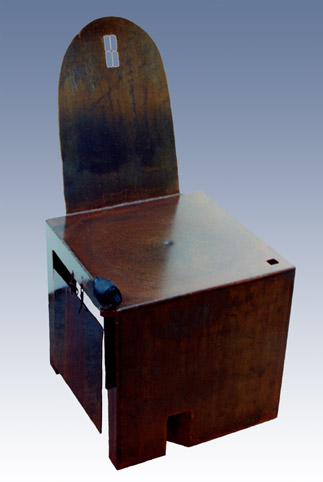 Chair :: Chairs :: Steel :: Furniture :: Gong :: Om :: Dining :: Garden :: Bench :: Benches :: Lobby :: Corporate :: Desk :: Home :: Office :: Sculptural :: Art :: Lisa Fedon