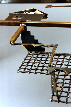 Table :: Tables :: Steel :: Coffee :: Glass :: Dining :: Buffet :: End :: Cocktail :: Kitchen :: Home :: Office :: Lobby :: Desk :: Sculptural :: Lisa Fedon