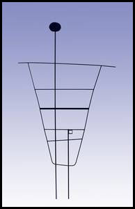 Garden :: Trellis :: Trellises :: Steel :: Sculpture :: Figure :: Figurative :: Lisa Fedon